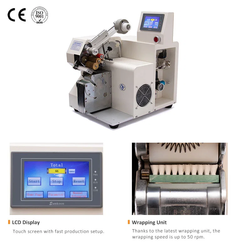 Tape Wrapping Kabel Machine voor Kabelboom, Auto Kabel Draad Taping Machine, Kabel Harnas Tape Wrapping Machine
