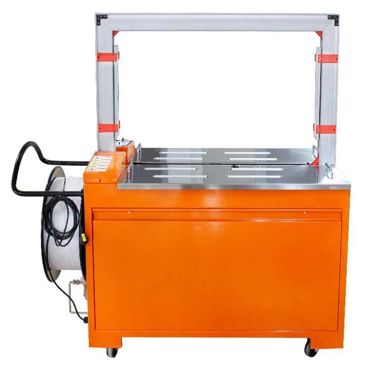  doos omsnoerende machine, banderolleermachine, omsnoeringsmachine, karton omsnoeringsmachine, dozen omsnoerende machine