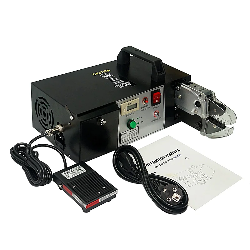 Crimp Tools Variety Of Terminals Equipped Electrical Type Terminal Crimping Machine EM-6B1 EM-6B2, Terminal Crimping, Cable Crimping Terminal, Crimping Machine Krimpgereedschap Verscheidenheid aan klemmen Uitgerust elektrisch type klemmenmachine EM-6B1 EM-6B2, Klem krimpen, Kabel krimpklem, Krimpmachine