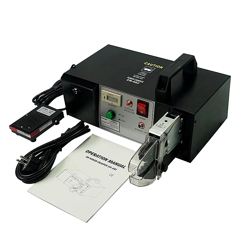 Crimp Tools Variety Of Terminals Equipped Electrical Type Terminal Crimping Machine EM-6B1 EM-6B2, Terminal Crimping, Cable Crimping Terminal, Crimping Machine Krimpgereedschap Verscheidenheid aan klemmen Uitgerust elektrisch type klemmenmachine EM-6B1 EM-6B2, Klem krimpen, Kabel krimpklem, Krimpmachine