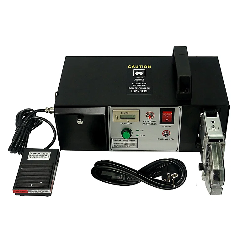 Crimp Tools Variety Of Terminals Equipped Electrical Type Terminal Crimping Machine EM-6B1 EM-6B2, Terminal Crimping, Cable Crimping Terminal, Crimping Machine Krimpgereedschap Verscheidenheid aan klemmen Uitgerust elektrisch type klemmenmachine EM-6B1 EM-6B2, Klem krimpen, Kabel krimpklem, Krimpmachine