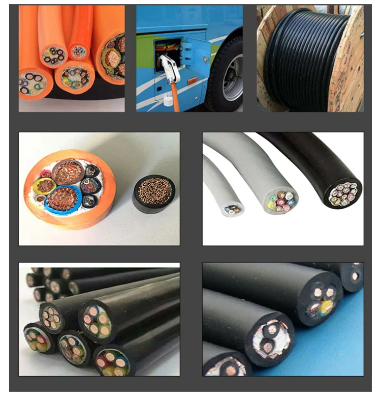 Voorbeeldweergave van grote kabelsnijmachine, nieuwe kabelsnijmachine voor energieauto's, draadafgesneden machine 