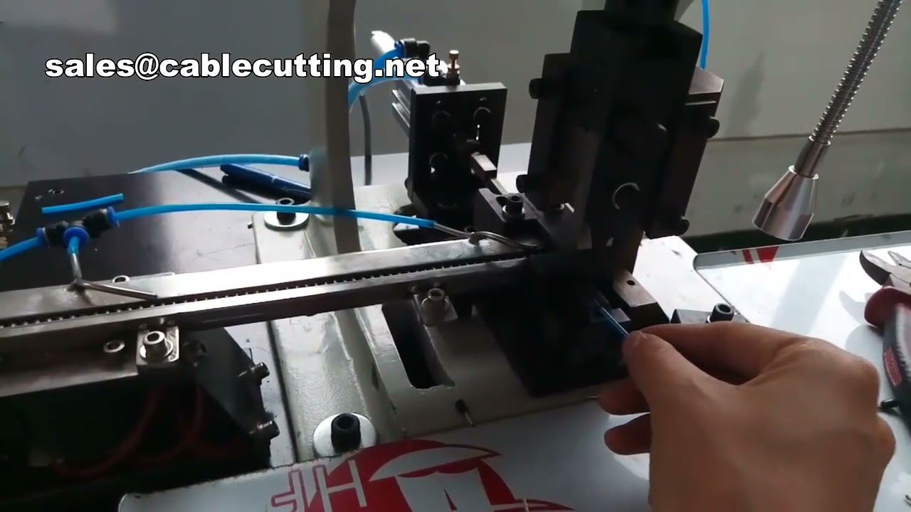 Double-Head Cable Wire Terminal Crimping Machine for Loose Terminals