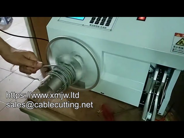 Fully Automatic Winding Power Stranding and Data Cable Tying Machine