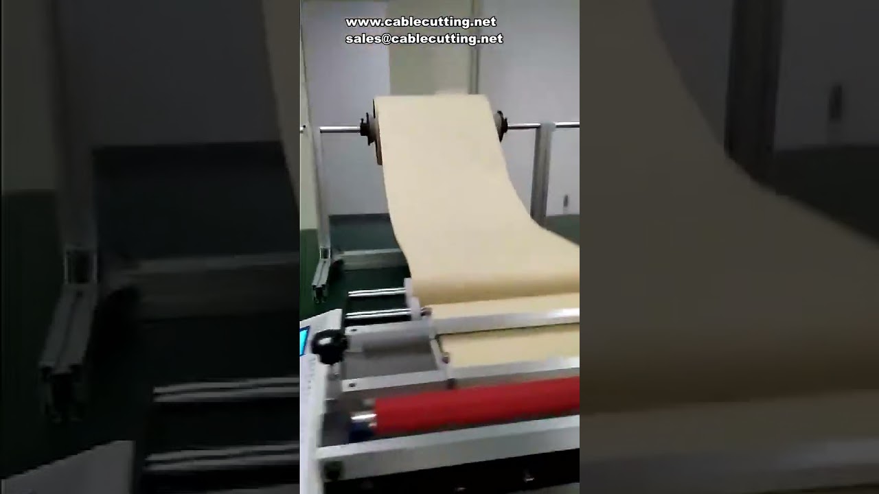 Automatic Bubble Film and Pearl Cotton Cutting Machine | Bubble Film Slicing and Cross-Cut Machine