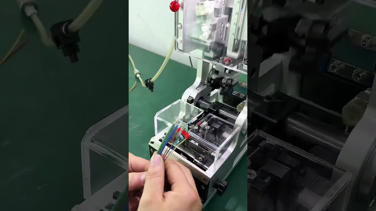 Semi-Automatic Waterproof Plug Insertion Machine for Cable Assembly