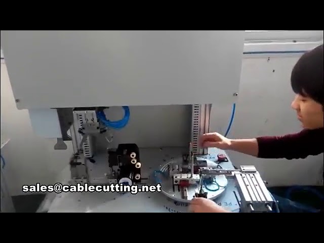 Small Cables Mouse Line Automatic Winding Tying Machine