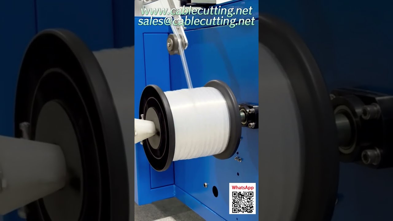 Industrial Automatic Winding Machine for Wire, Steel Rope, Hoses & Strips