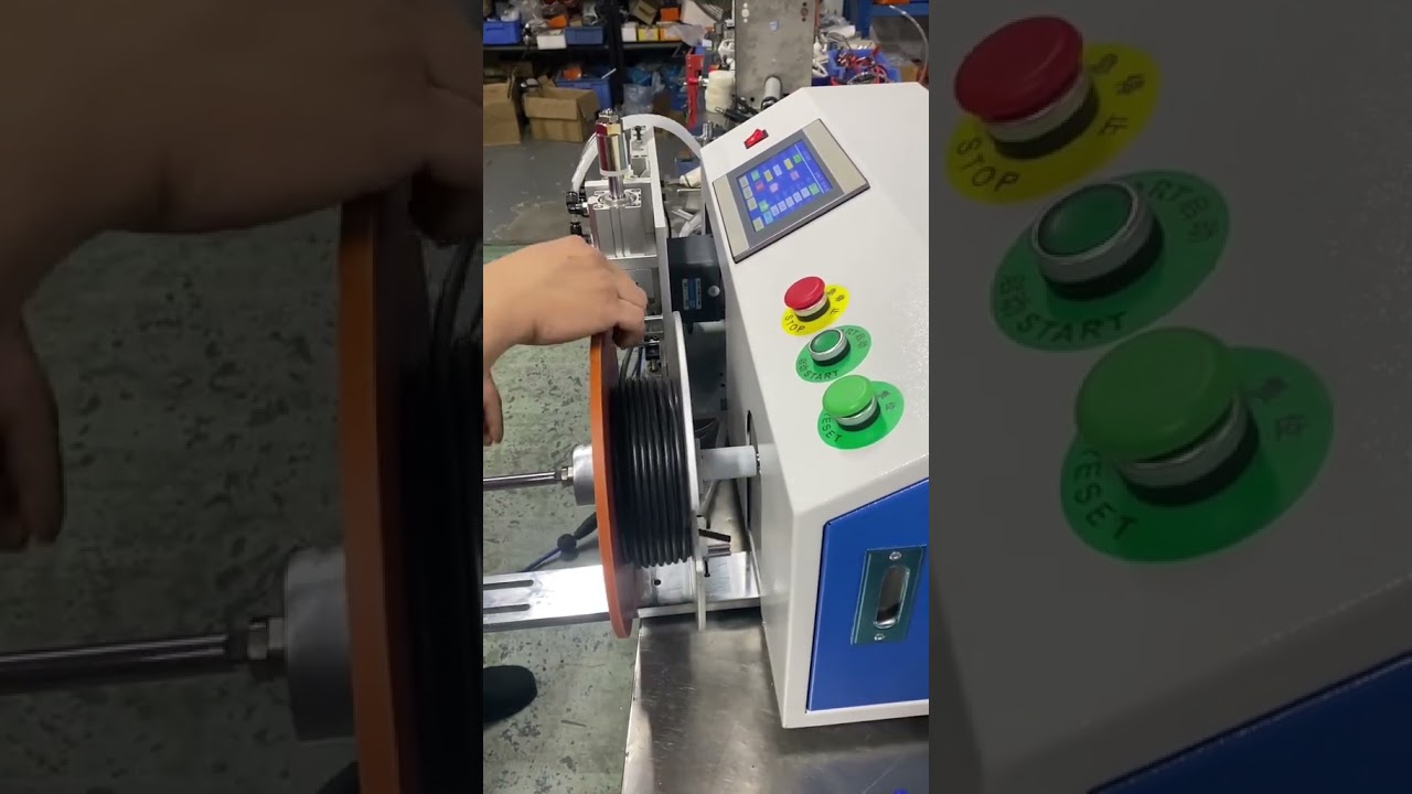 Industrial Wire Winding and Coiling Machine for Power Cords and Network Cables