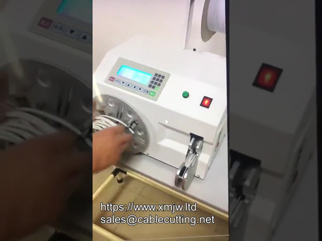 WPM-90 Semi-Automatic Double Wire Winding and Tying Machine for Cable Reels