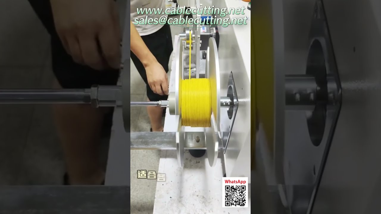 Precision Winding Machine for Fiber Optic and Flexible Cables - Meter & Spool Perfectly