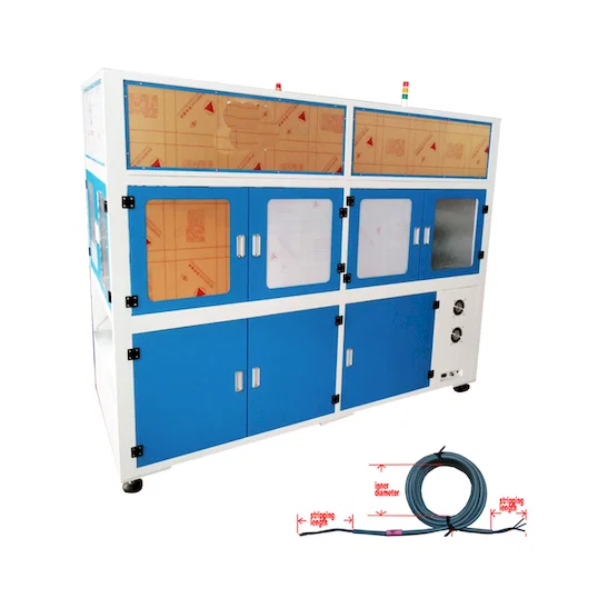 Automatische Netsnoer Kabel Verwerker WPM-CRT-03M - Automatische Knip-, Wikkel- en Bindmachine